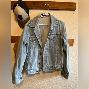 American Apparel Light-wash Denim Jacket